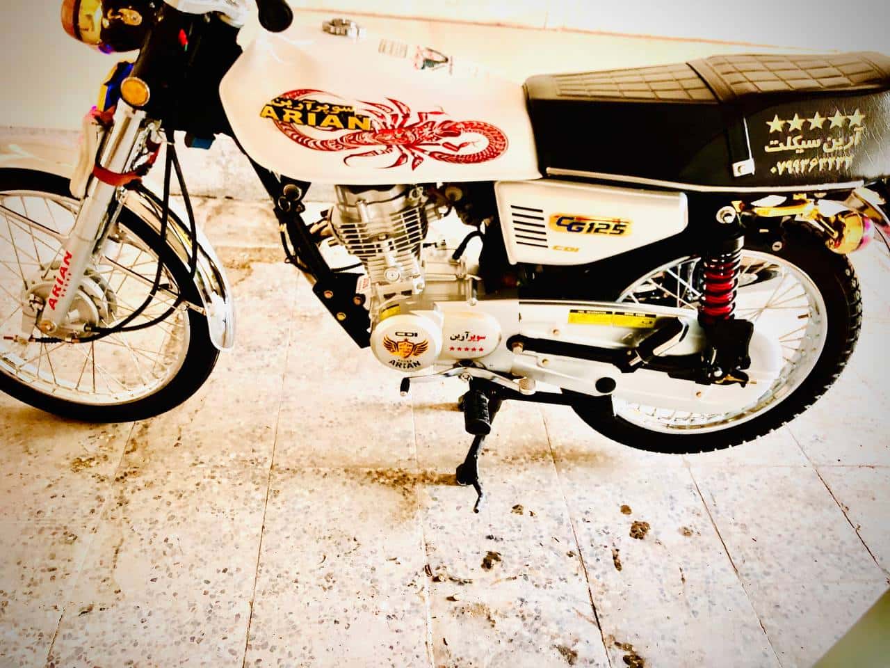 🏍️ فروش موتورسیکلت سوپر آرین