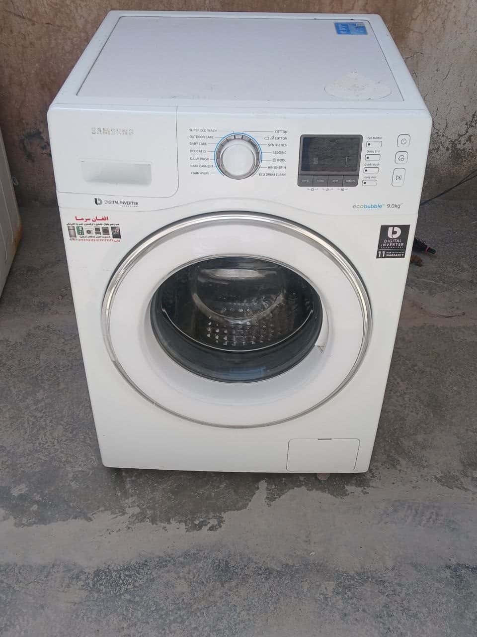 ماشین لباسشویی Samsung EcoBubble – 9kg