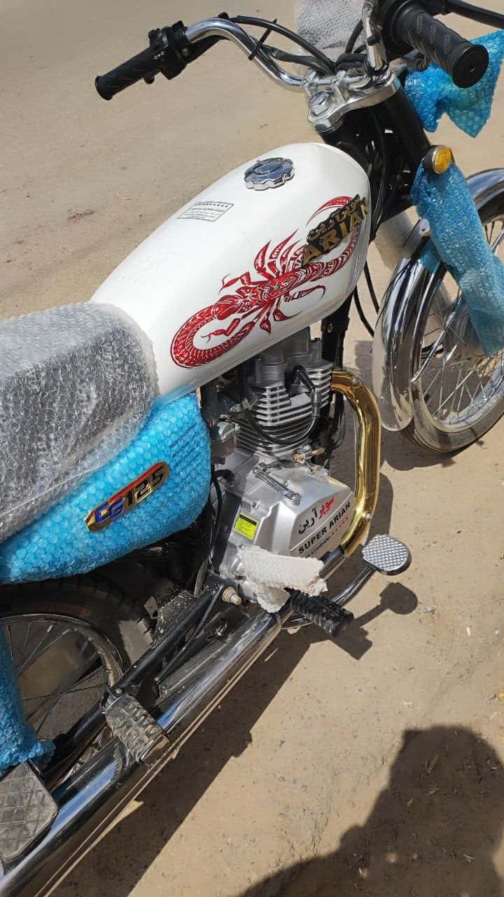 موتورسیکلت سوپر آرین 2026 – بسیار تمیز، دست اول